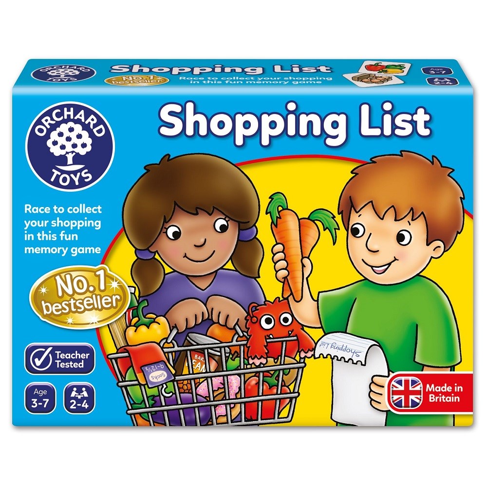 Orchard Shopping List Game Kutu Oyunu 3 7 Yas Standart Bebekhouse Com Da