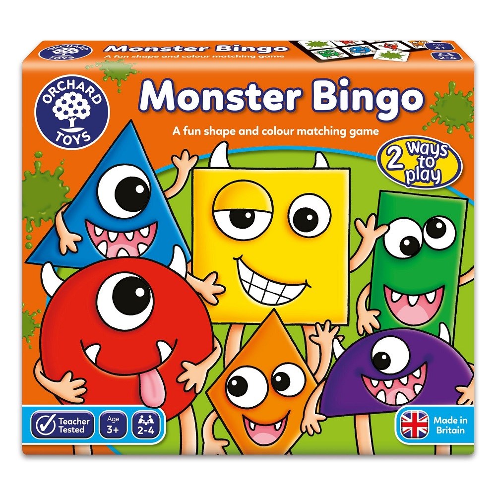 Orchard Monster Bingo Game Eğitici Kutu Oyunu 3 Yaş + Orjinal