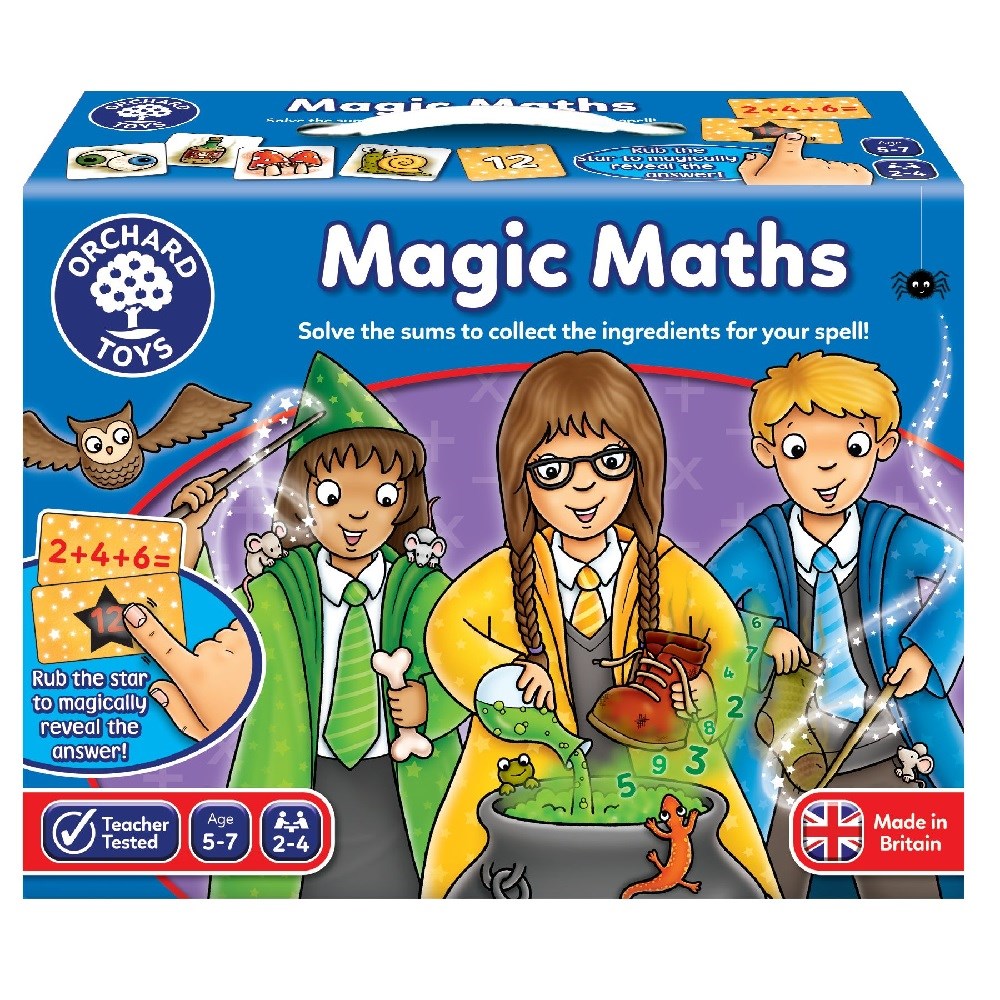 Orchard Magic Maths Game Eğitici Kutu Oyunu 5-7 Yaş + Orjinal