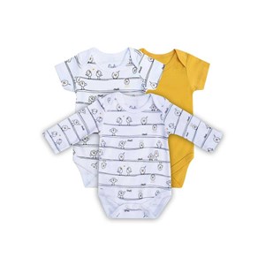 Owli Bebek Kısa ve Uzun Kol Body 3'lü Set Early Birds