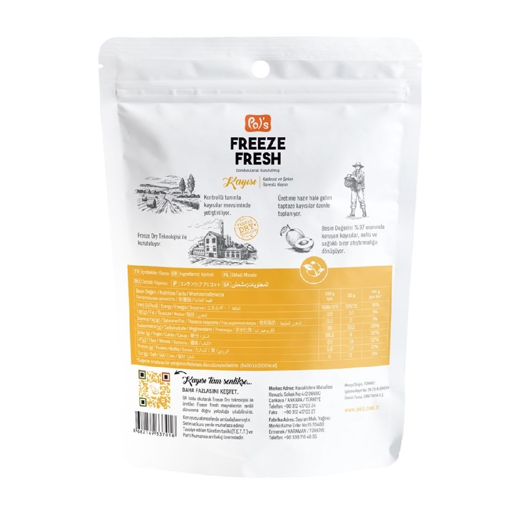 Freeze Fresh Kayısı 20 gr 