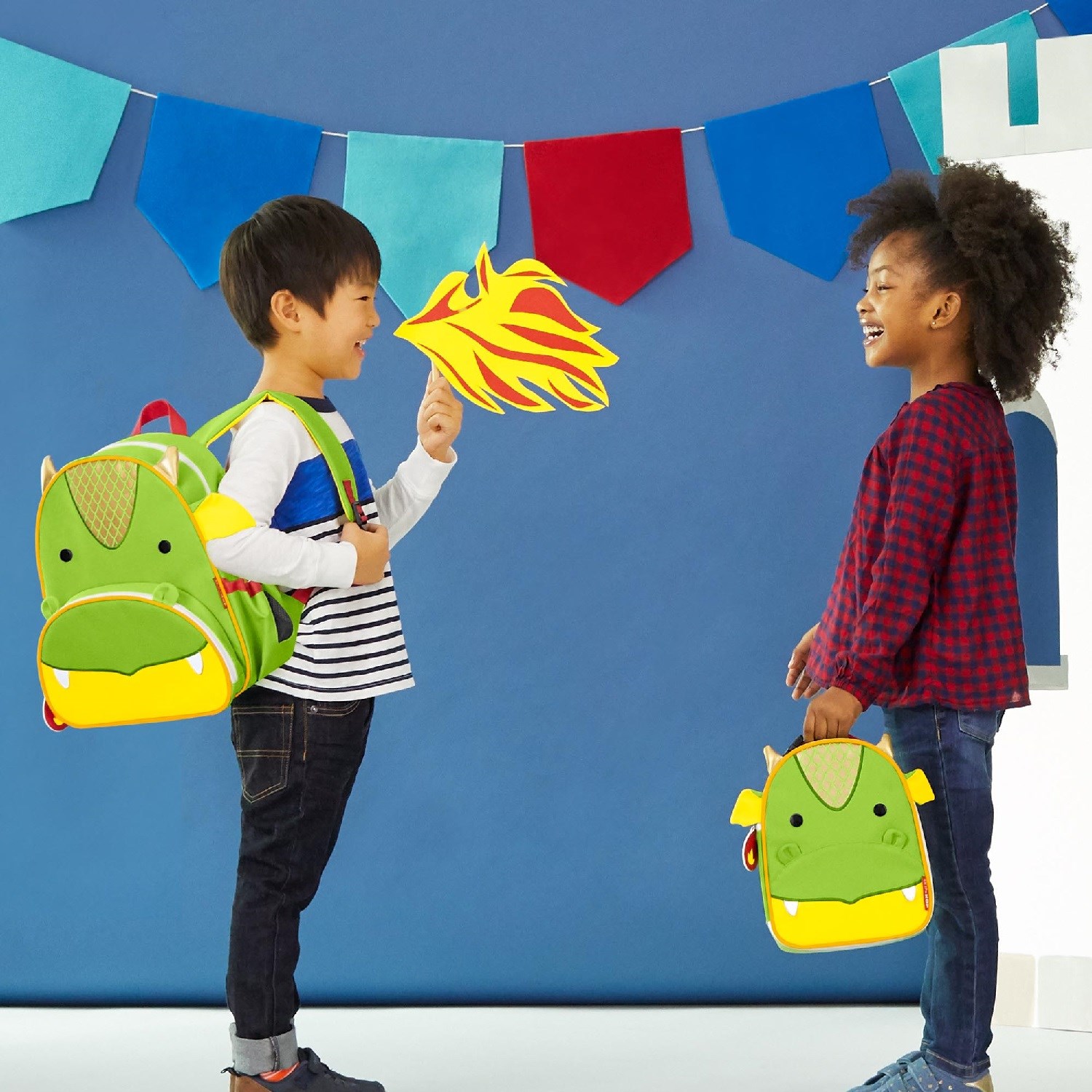 Skip Hop Zoo Lunchies Beslenme Çantası Ejderha Orjinal