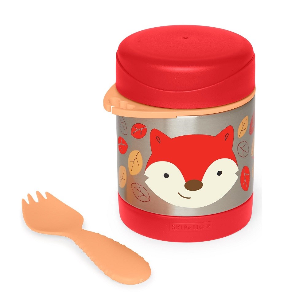 Skip Hop Zoo Paslanmaz Çelik Termos Tilki Orjinal