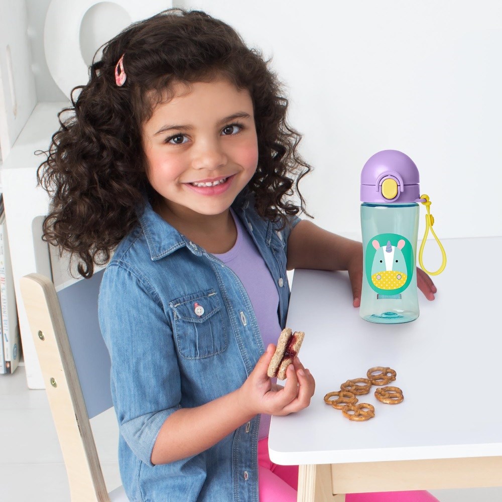 Skip Hop Kilitli Spor Suluk Unicorn Mor