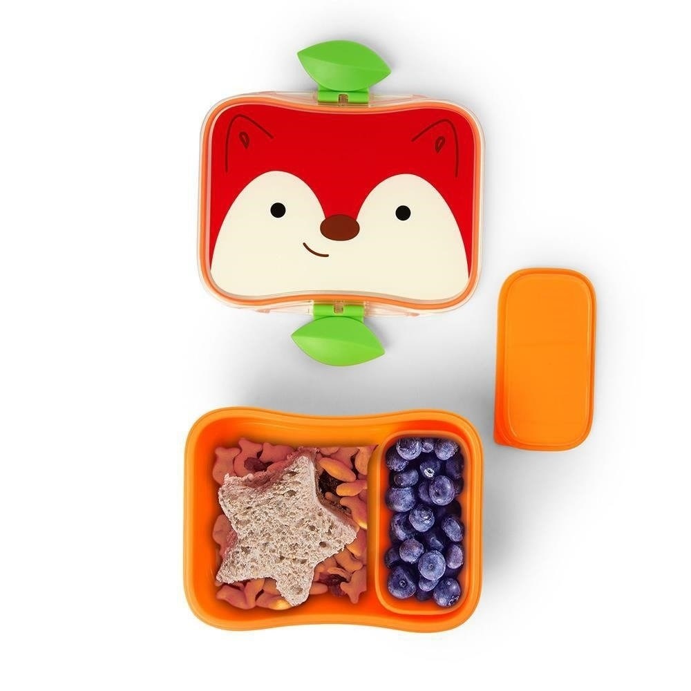 Skip Hop Zoo 2 li Yemek Kutusu Tilki Turuncu