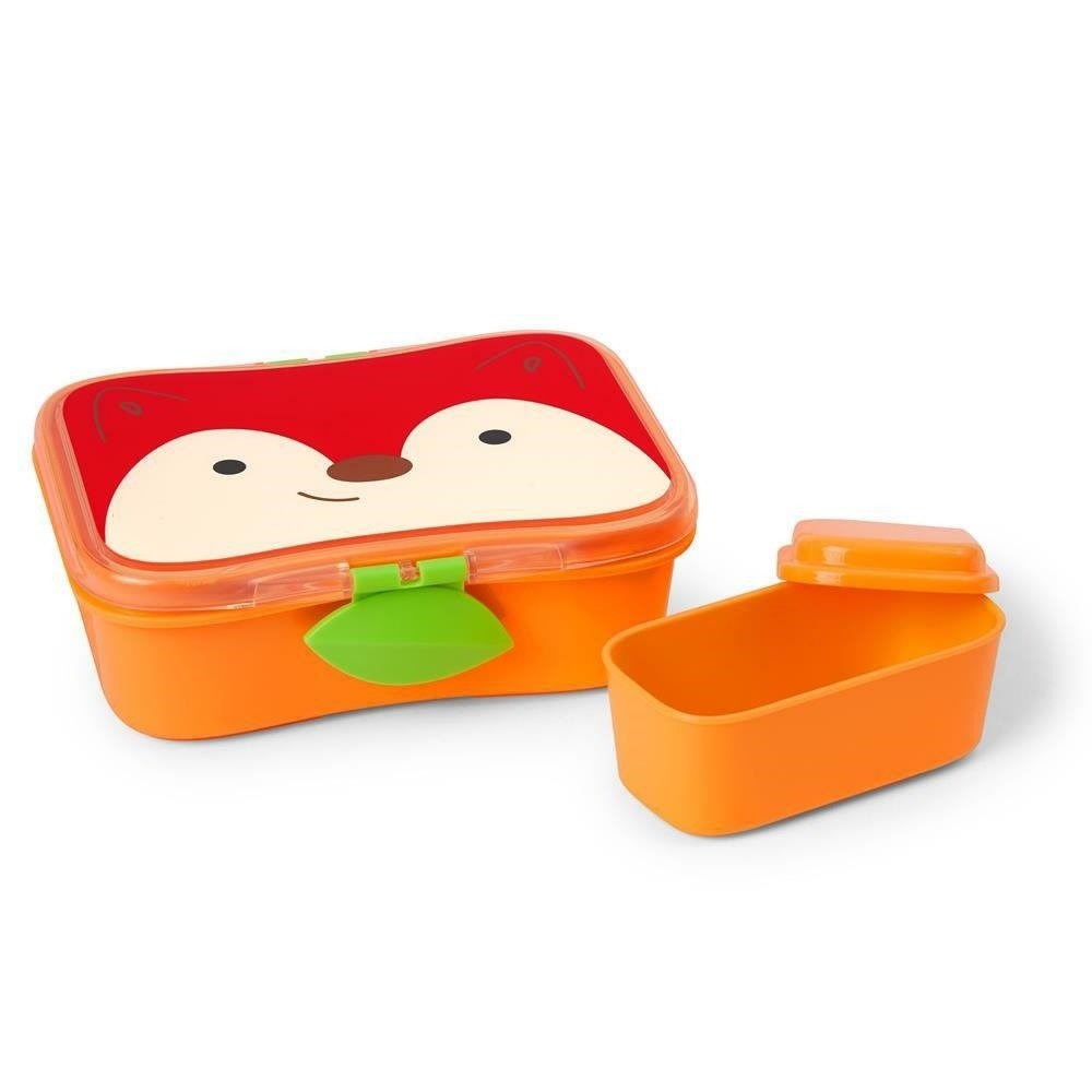 Skip Hop Zoo 2 li Yemek Kutusu Tilki Turuncu