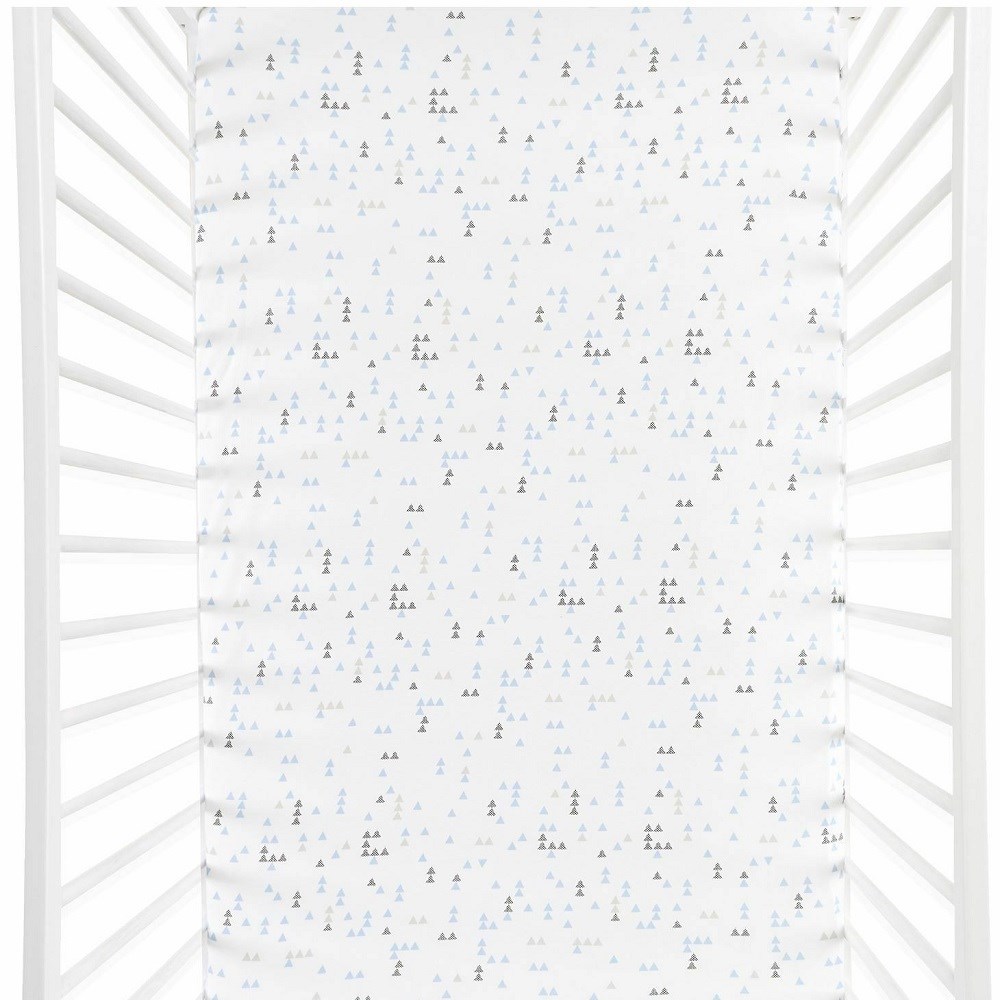 SnüzKot Beşik İçin Çarşaf 60x120-70x140 cm - Geo Breeze Orjinal
