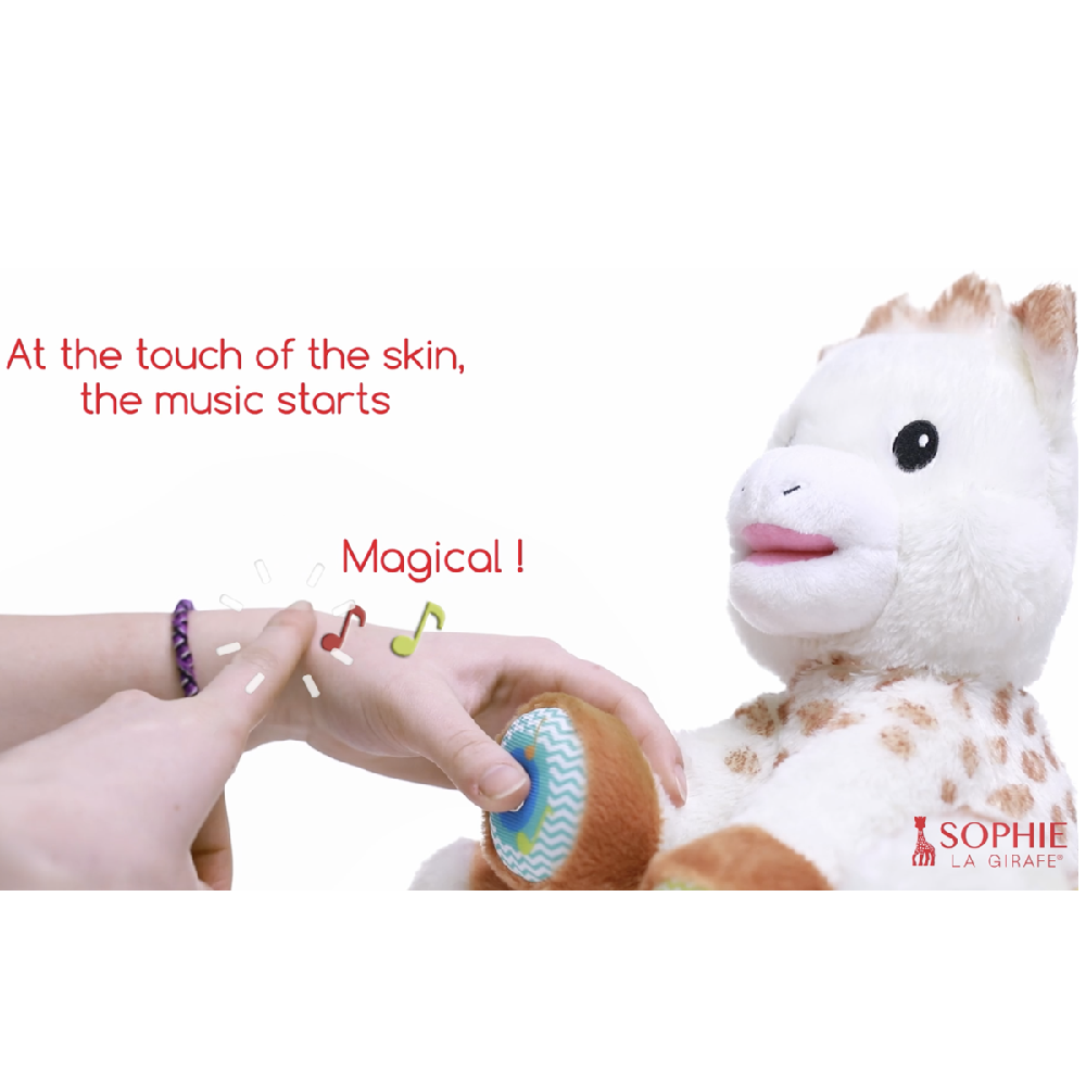 Sophie La Giraffe Peluş Touch and Play Müzikli Oyuncak Orjinal