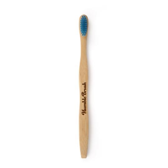 The Humble Co. Yetişkin Bambu Orta Sert Diş Fırçası Mavi