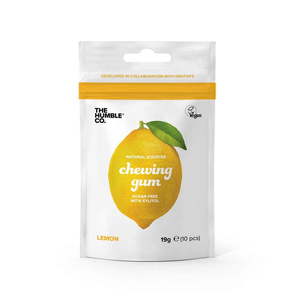 The Humble Co Limon Aromalı Şekersiz Sakız 19 gr 