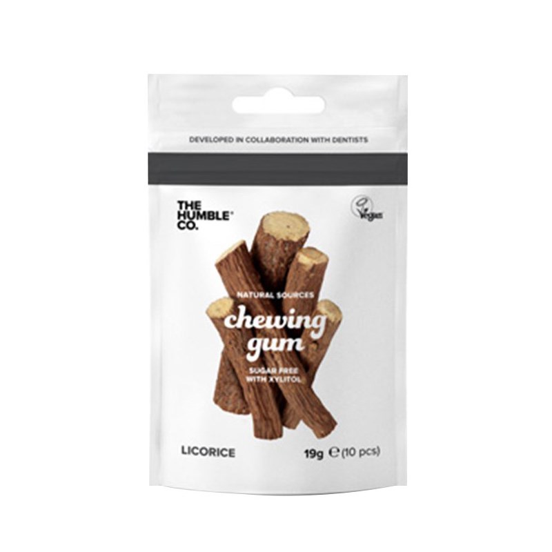 The Humble Co Meyan Kökü Aromalı Şekersiz Sakız 19 gr 