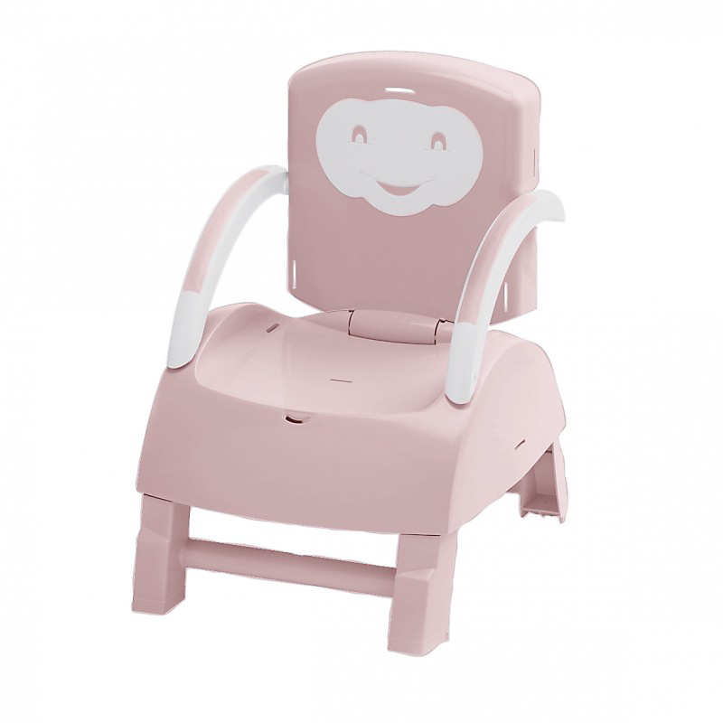 Thermobaby Yükseltici Mama Sandalyesi ve Oturma Koltuğu Pudra Pembe 