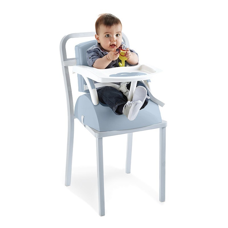 Thermobaby Yükseltici Mama Sandalyesi ve Oturma Koltuğu Buz Mavi 