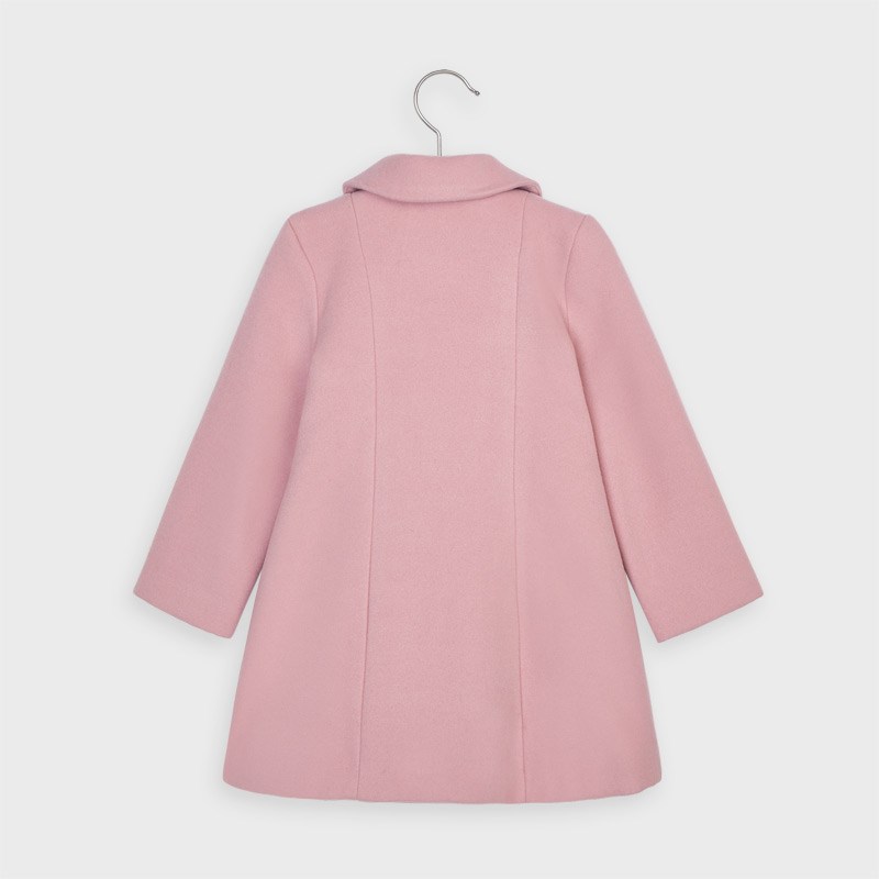 Mayoral Kışlık Kız Kumaş Palto Pembe