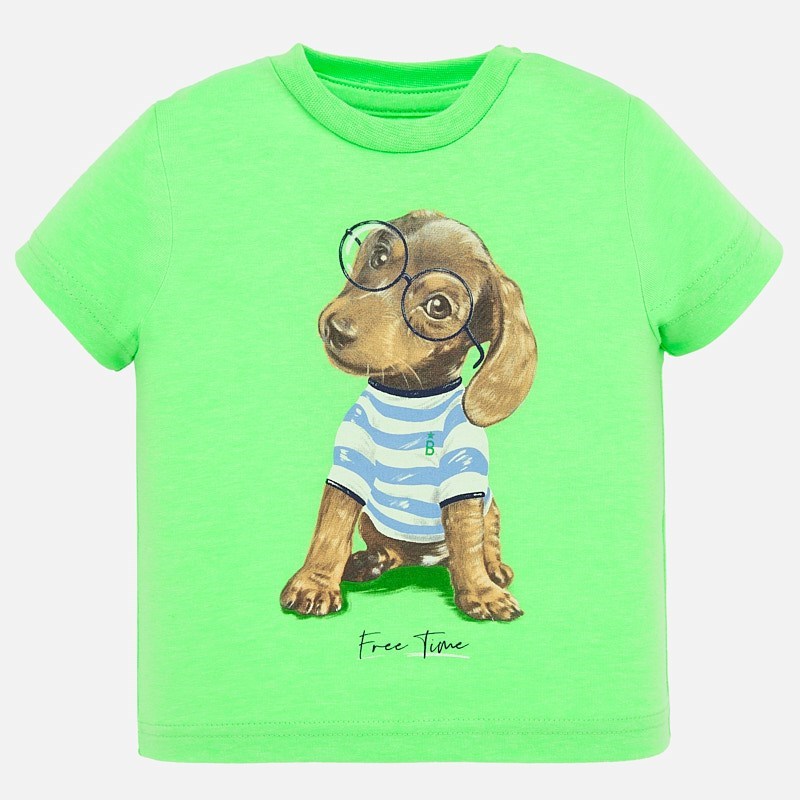 Mayoral Yazlık Erkek Bebek Kısa Kol T-shirt Yeşil