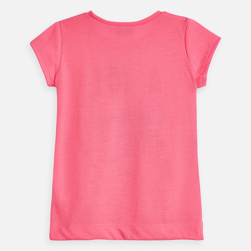 Mayoral Yazlık Kız Kısa Kol T-shirt Pembe