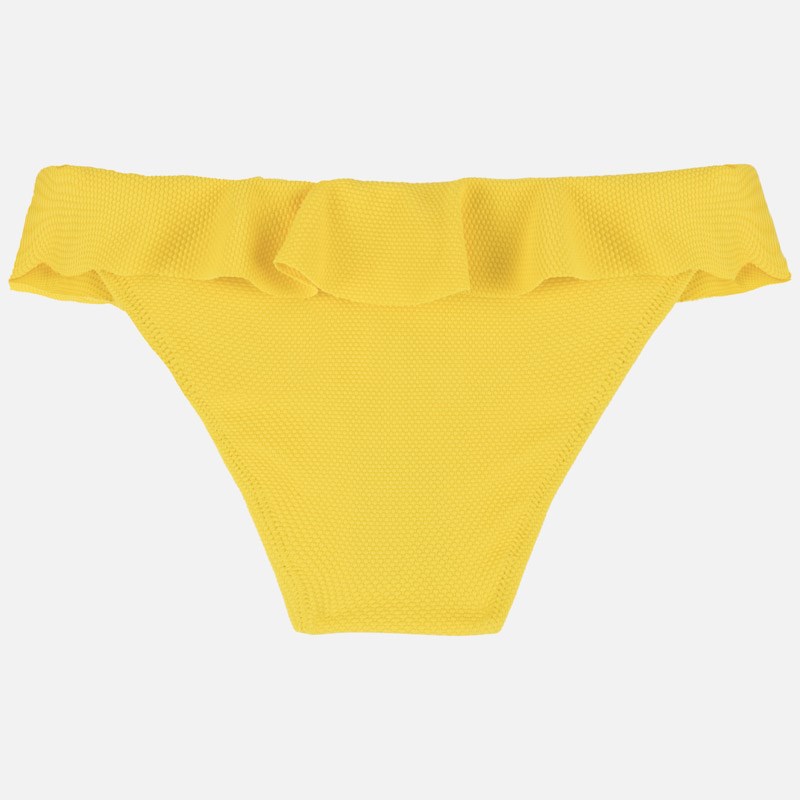 Mayoral Yazlık Kız Çiçek İşlemeli Bikini Sarı