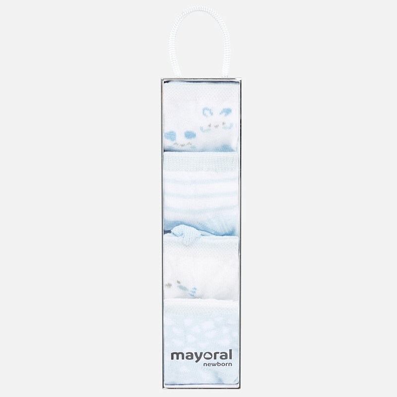 Mayoral Yazlık Bebek Çorap 4'lü Set Mavi