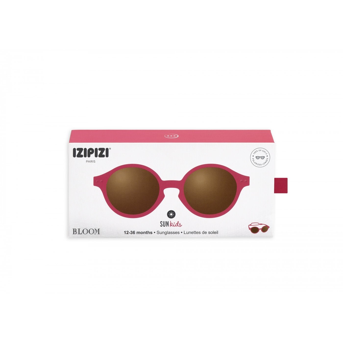 Izipizi Kids Güneş Gözlüğü Candy Pink (12-36 Ay) Orjinal