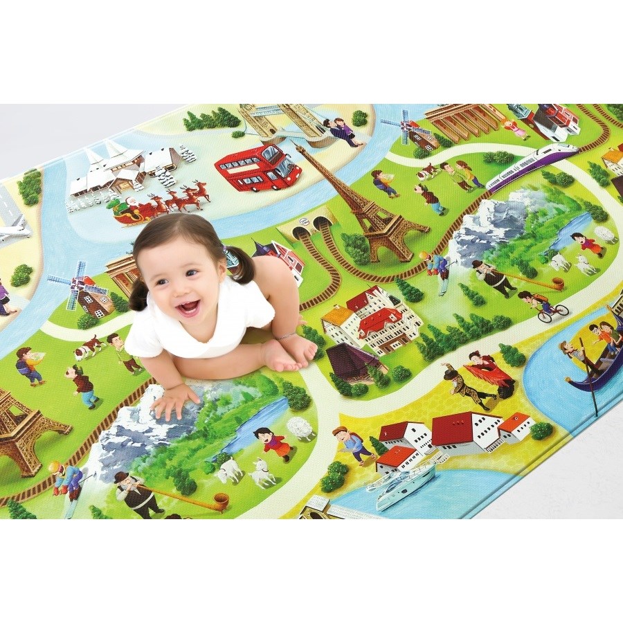 Dwinguler Hello Europe Oyun Halısı 1900 X 1300 X 12 mm Orjinal