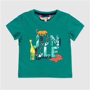 Boboli Yazlık Erkek Penye Kısa Kol T-shirt