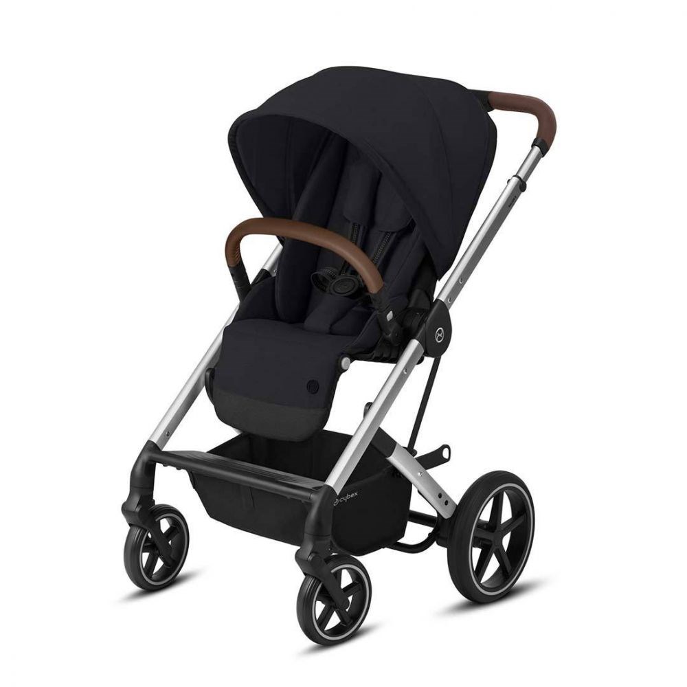 Cybex Balios S Lux Silver Deep Black 