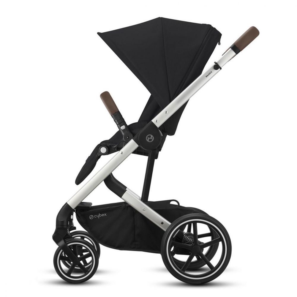 Cybex Balios S Lux Silver Deep Black 