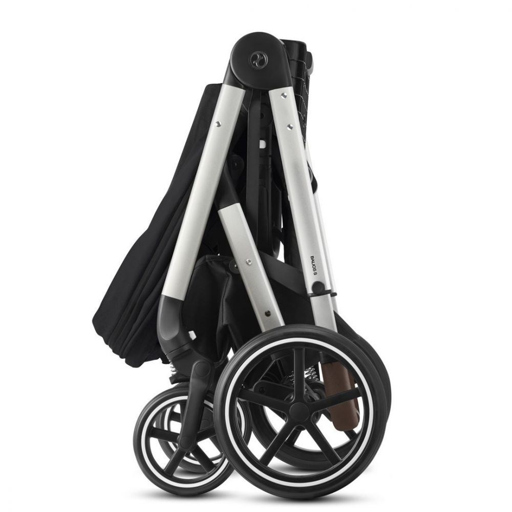 Cybex Balios S Lux Silver Deep Black 