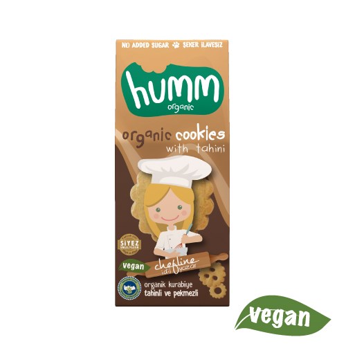 Humm Organik Siyez Unlu Tahinli Pekmezli Kurabiye 55 g 