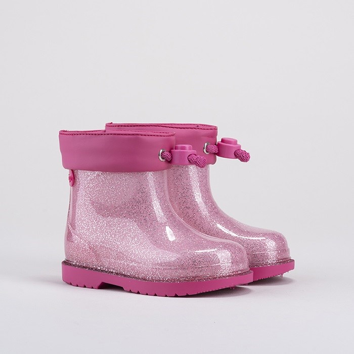 igor Çocuk Yağmur Botu Bimbi Glitter Fucsia Pembe