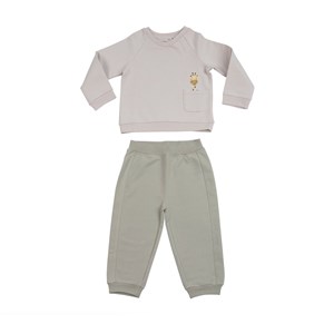 I'm Natural Kışlık Organik Pamuklu S'shirt Eşofman Set