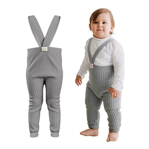 Mama Yoyo Askılı Triko Bebek Taytı