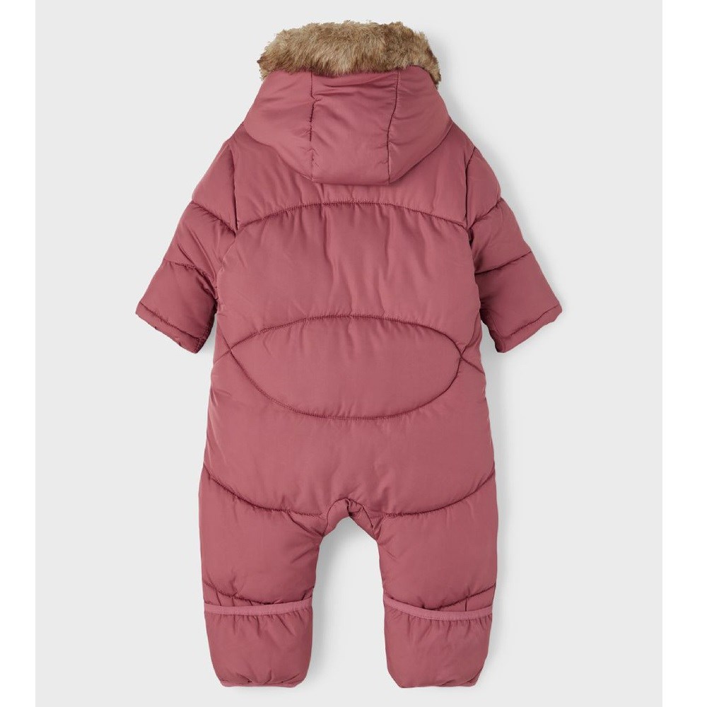 Name It Kışlık Kız Kürklü Tulum Astronot Mont Pembe