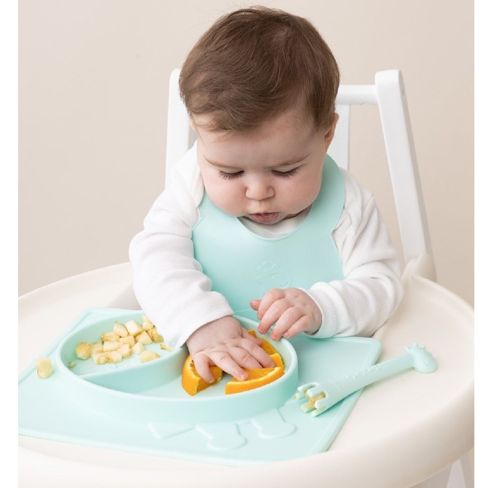 Wee Baby Prime Mint Silikon Matlı Tabak 6 Ay + 