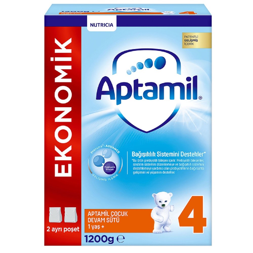 Aptamil 4 Numara Çocuk Devam Sütü 1.2 kg 1 Yaş + 