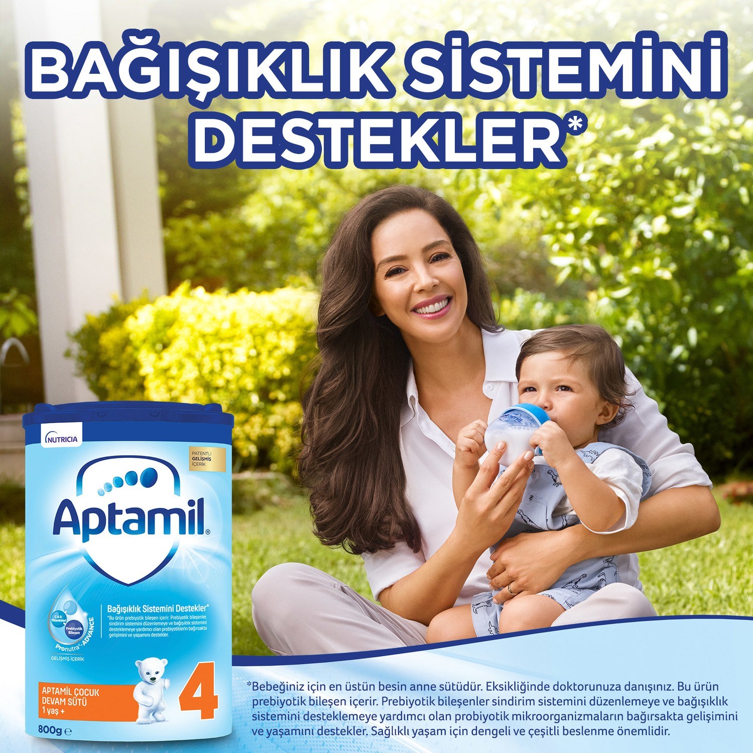 Aptamil 5 Numara Çocuk Devam Sütü 800 g 2 Yaş+ 