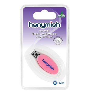 Hanymish Korumalı Bebek Tırnak Makası Pembe
