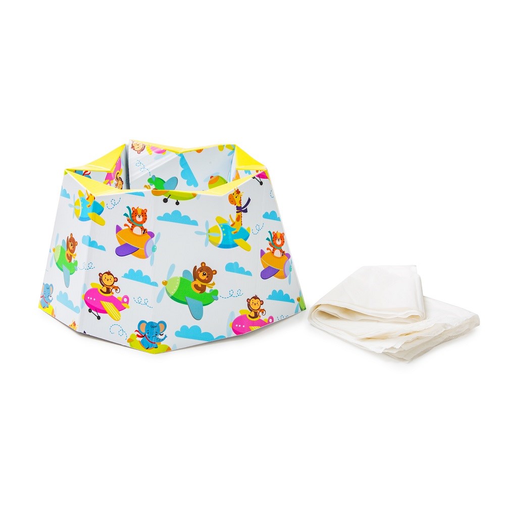 Babyjem Karton Desenli Seyahat Lazımlığı 