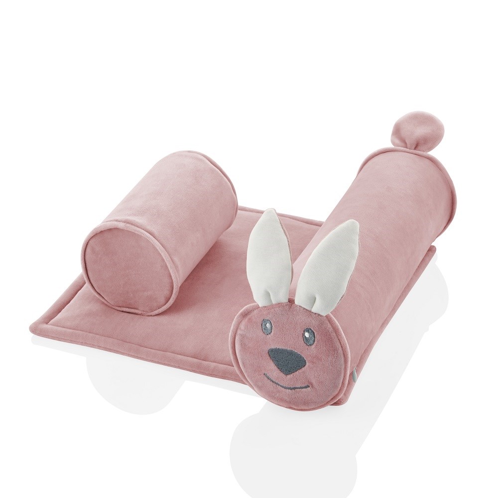 Babyjem Güvenli Uyku Yastığı Pembe Tavşan 