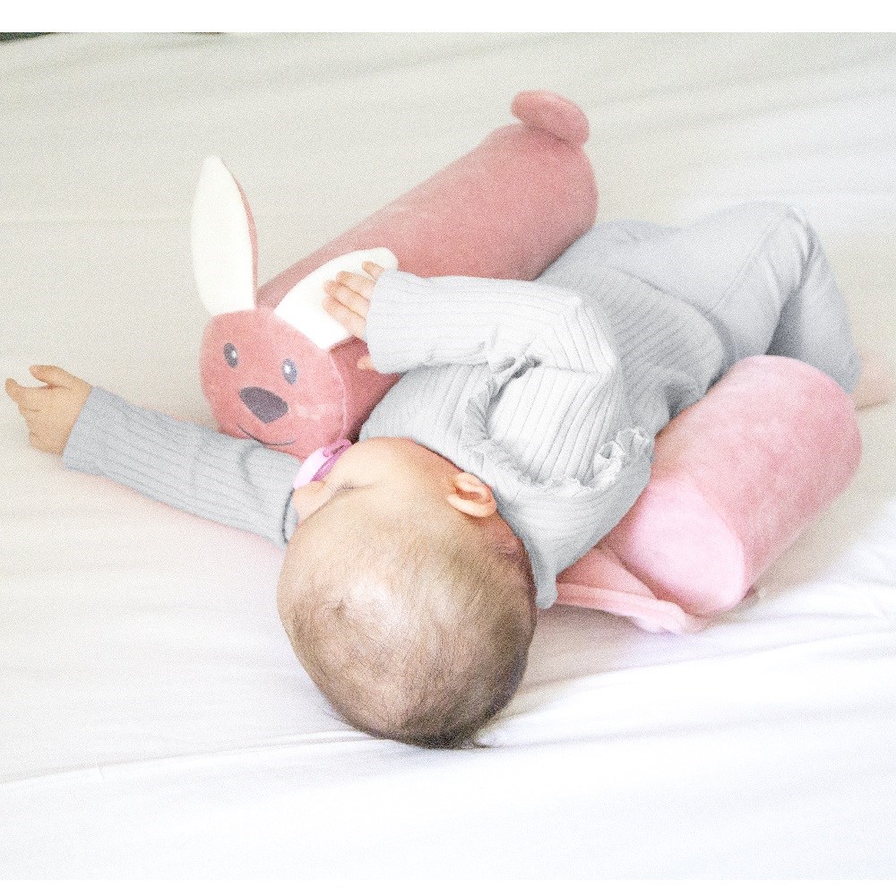 Babyjem Güvenli Uyku Yastığı Pembe Tavşan 