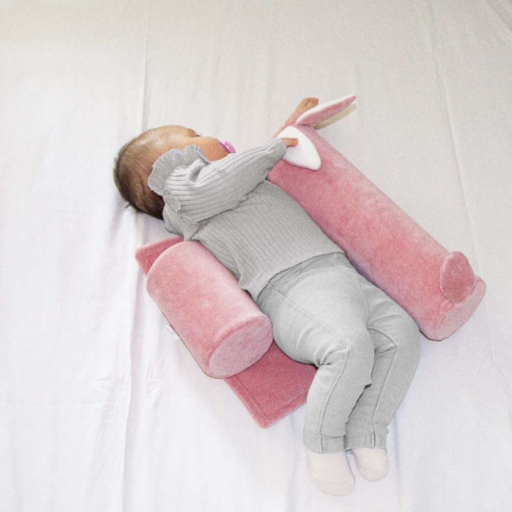 Babyjem Güvenli Uyku Yastığı Pembe Tavşan 