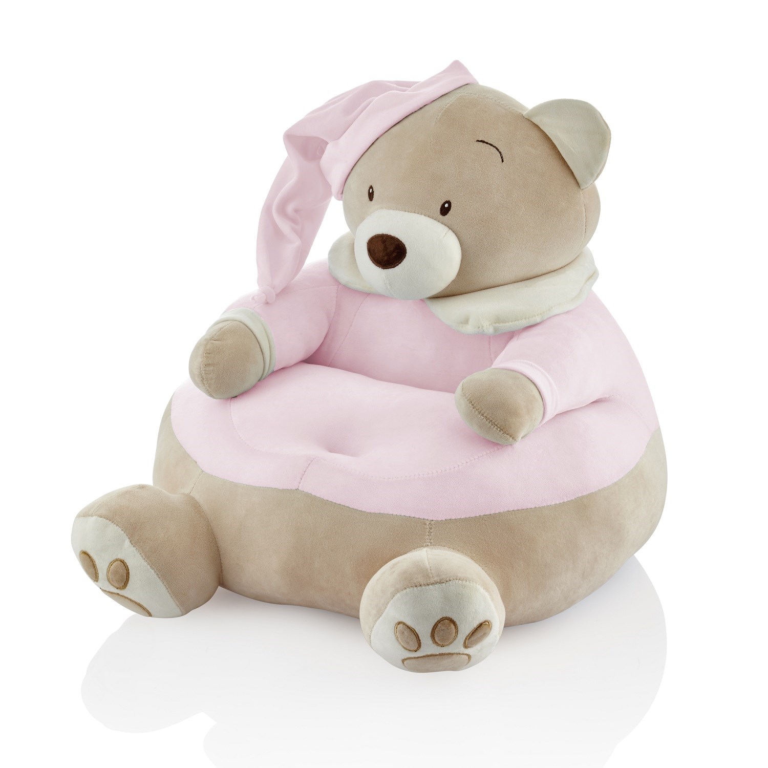Babyjem Pofuduk Pembe Ayıcık Çocuk Koltuğu 