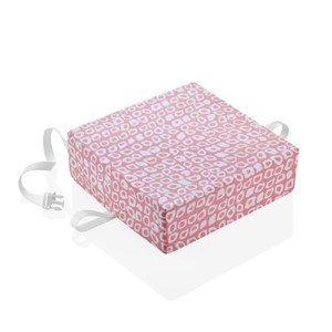 Babyjem Sandalye Yükseltici Minder Pembe Kare
