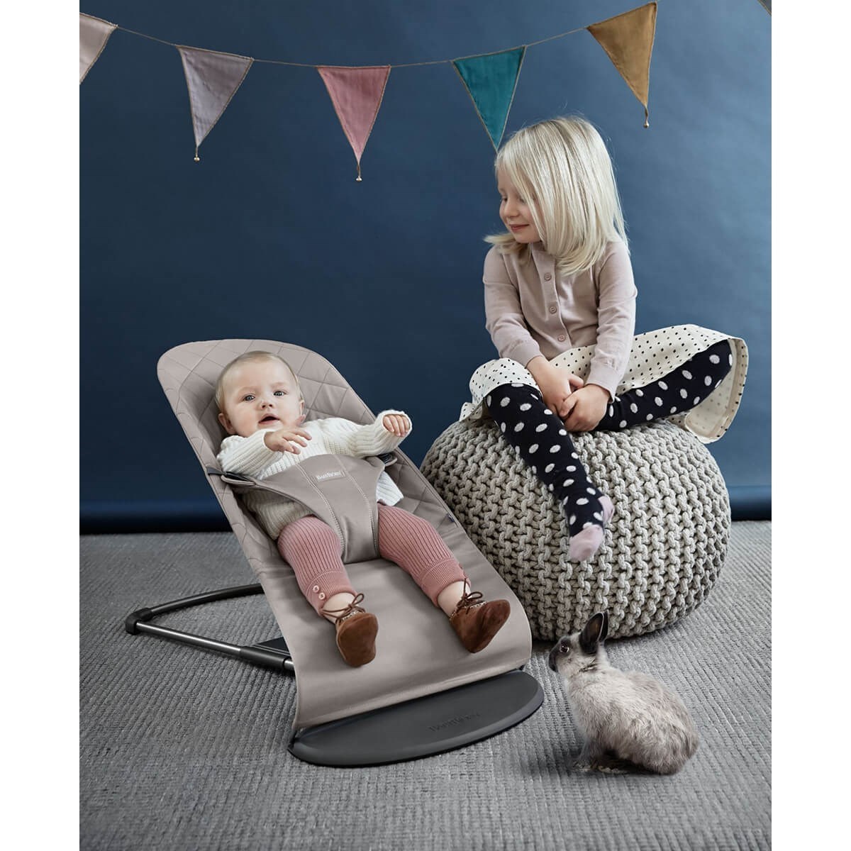 Babybjörn Balance Soft Ana Kucağı Cotton Bliss Sand Grey+Taşıma Çantası 