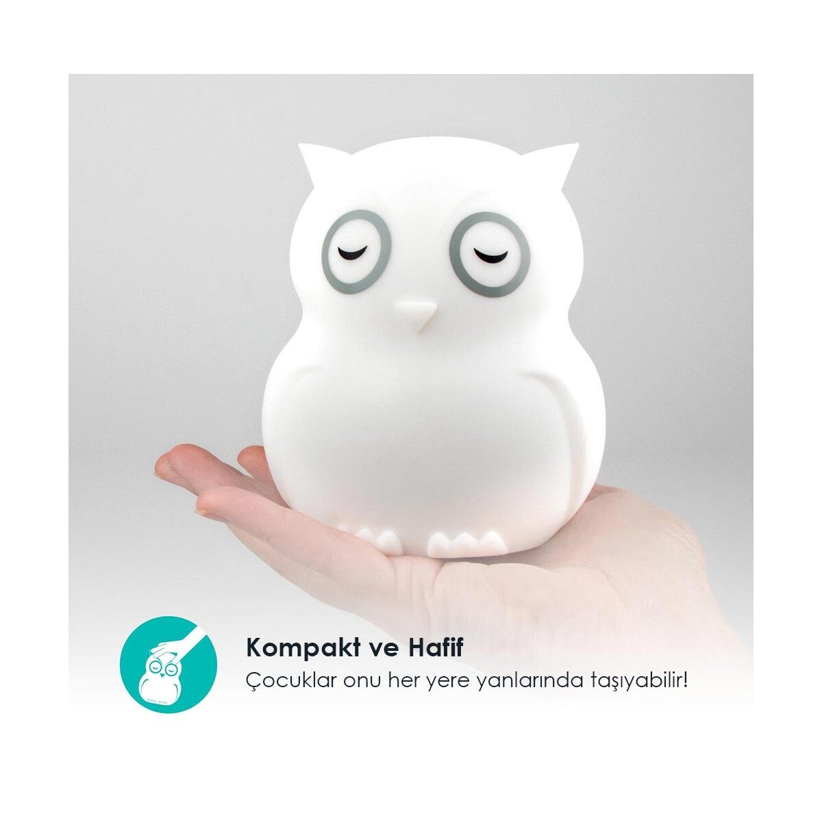 Bblüv Hibü Silikon Led Gece Lambası 