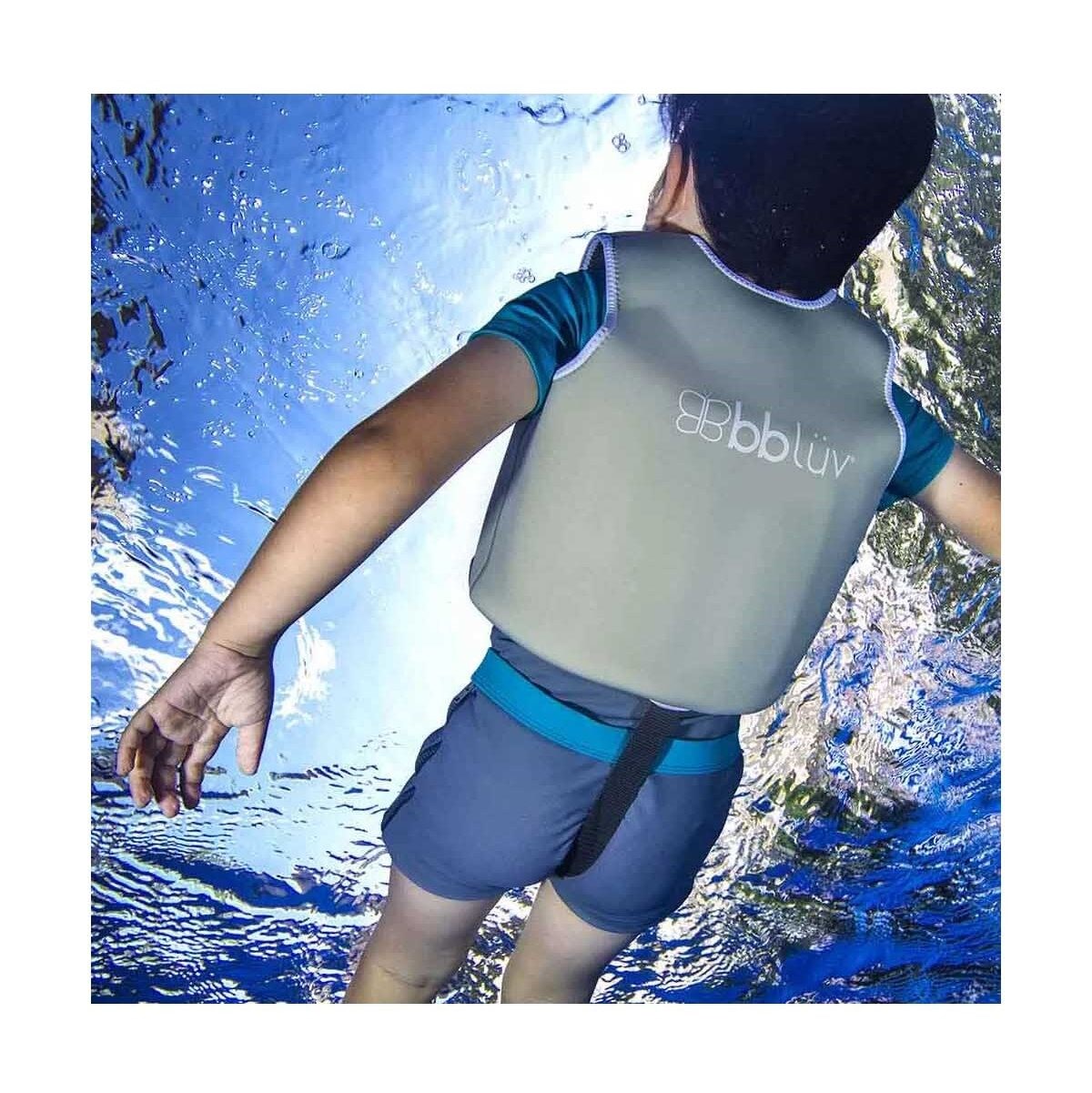 Bblüv Naj Neoprene Yüzme Yeleği Gri Gri