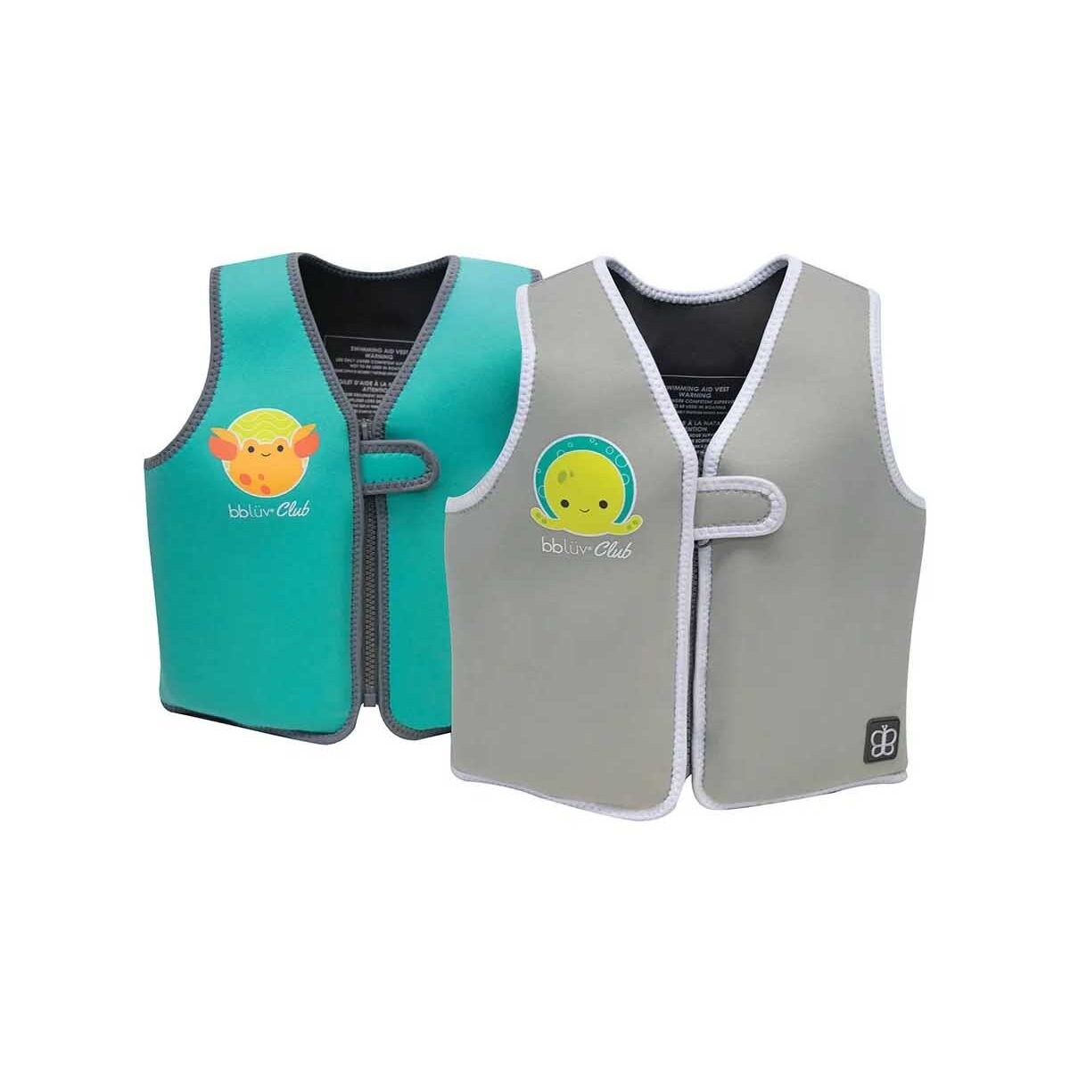 Bblüv Naj Neoprene Yüzme Yeleği Gri Gri