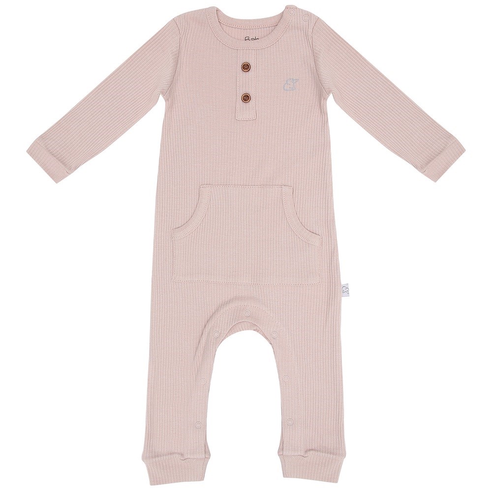 Baboo Bebek Uzun Kollu Tulum Pembe
