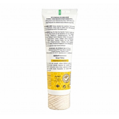 Bee'o Propolisli Yüz Güneş Kremi 30 Spf+ 40 ml 