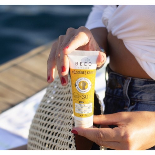 Bee'o Propolisli Yüz Güneş Kremi 30 Spf+ 40 ml 